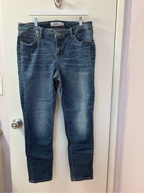 Torrid Denim Indigo Skinny Jeans Size 14R (Rise    16/Waist 18/Inseam 28/L 40)